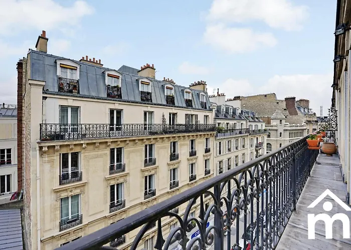 Апартаменты Marais 2b With Balcony By Melvane Luxury Париж